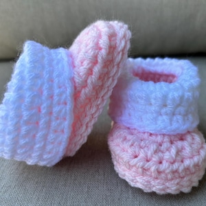 Crocheted Baby Booties, Newborn Shoes, Crochet Baby Shoes, Newborn Booties, Newborn Baby Shoes, Crocheted Booties