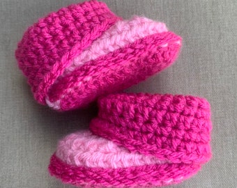 Crochet Baby Booties, Baby Girl Booties, Crochet Baby Shoe, Baby Shower Baby Gift, Newborn Booties, Baby Slippers