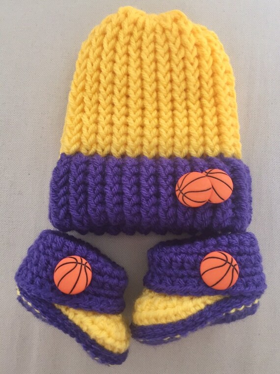 baby lakers hat