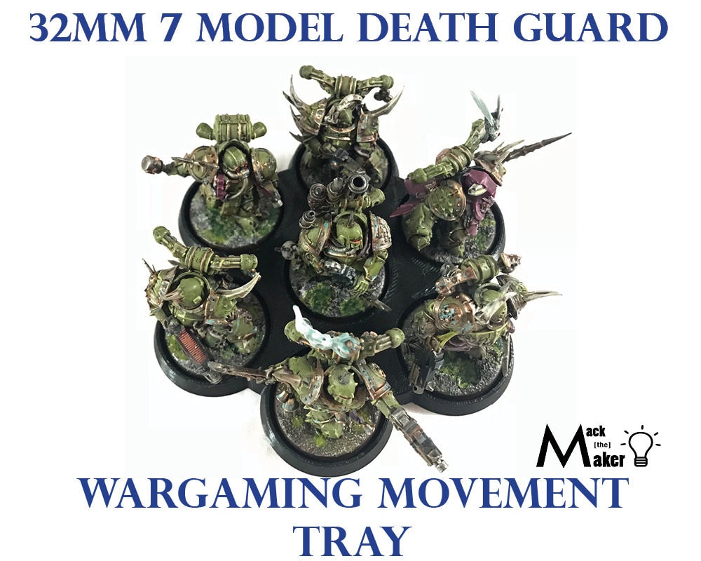 Warhammer 40000 Warhammer 40K Nurgle Death Guard Movement Tray