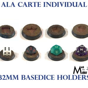 Ala Carte Dice Wound Tracker dla Warhammer 40K i Age of Sigmar | Dungeons and Dragons| RPG | Bolt Action Activation | 40K | Marker