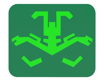 Batchall Mousepad for Battletech and Mechwarrior Clan Jade Falcon fans