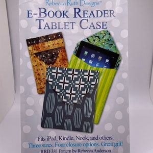 Kindle Reader Case, Easy Sewing Project, Great Christmas Gifts
