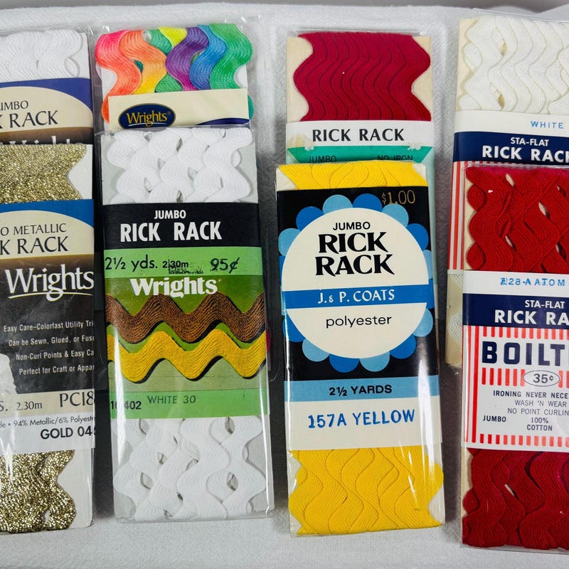 Gold Rick Rack - Etsy