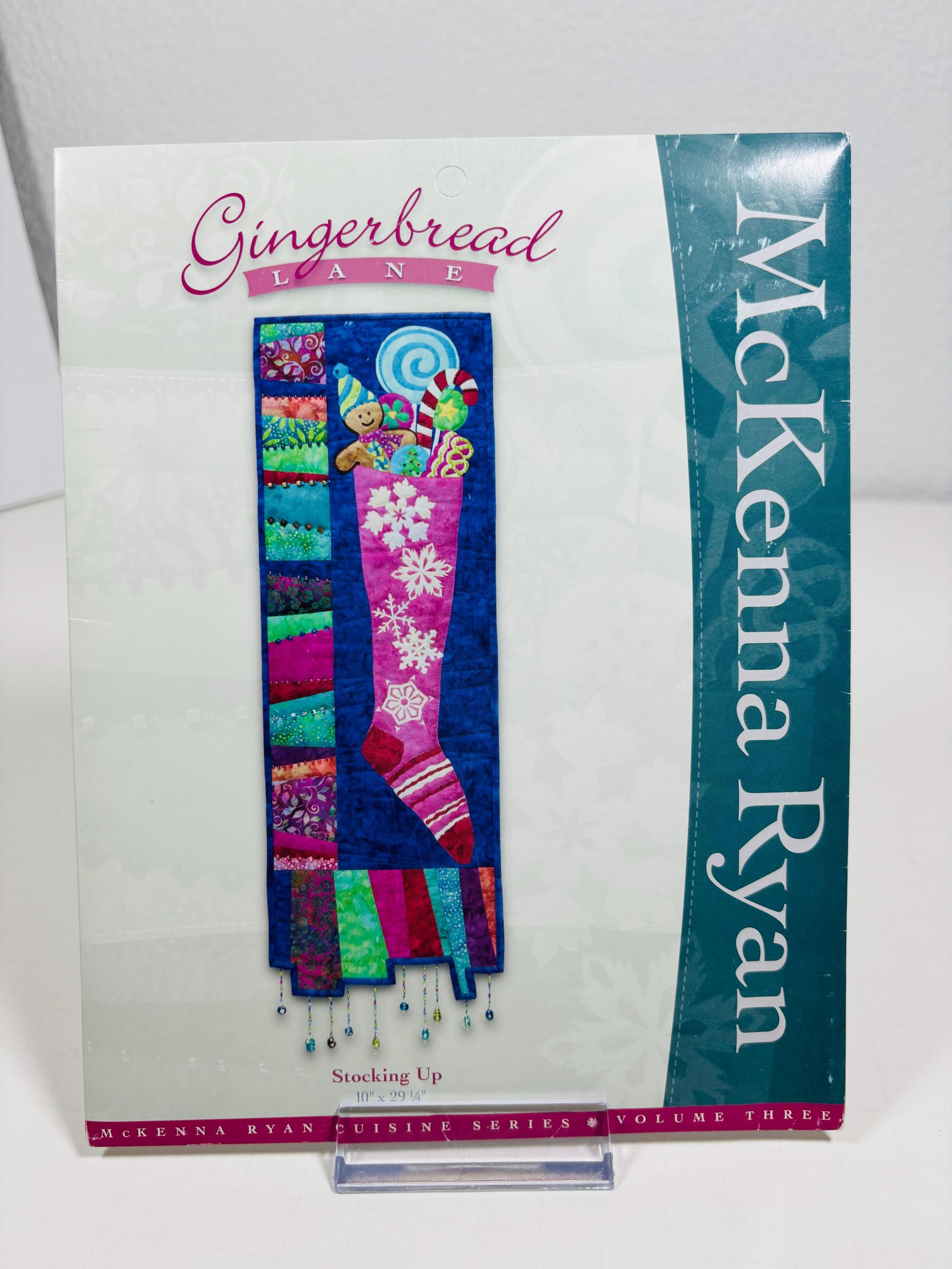 Gingerbread Lane Stocking Up Uncut FF by McKenna Ryan