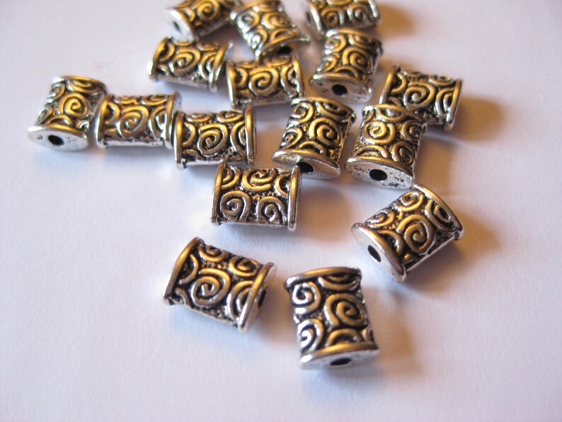 Separator Beads 10x7mm Hole 2mm Etsy