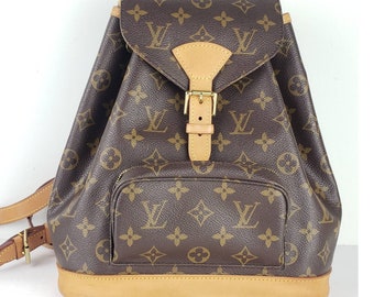 Vintage Louis Vuitton Backpack - Etsy