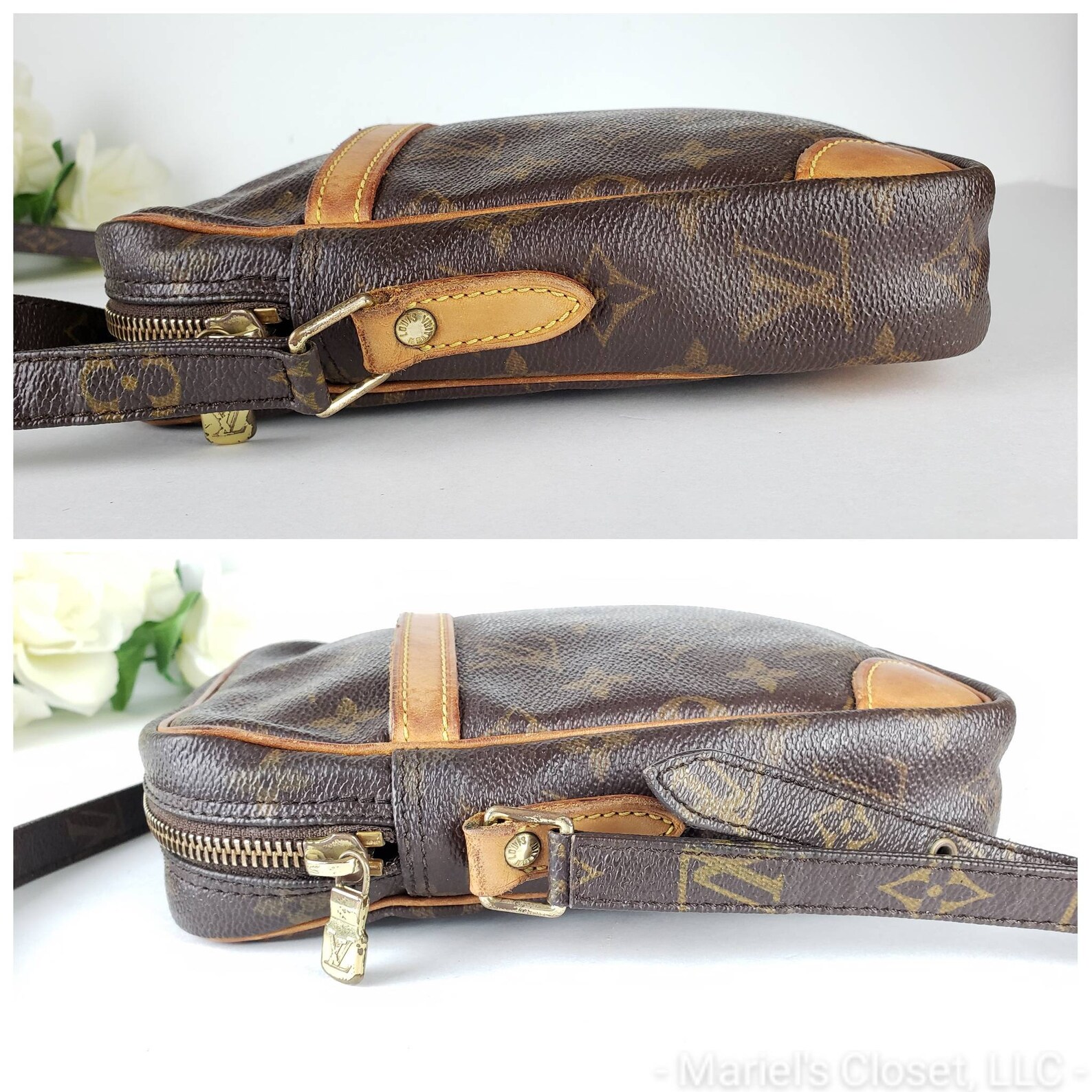 Authentic LOUIS VUITTON Danube Crossbody Shoulder strap Bags Etsy