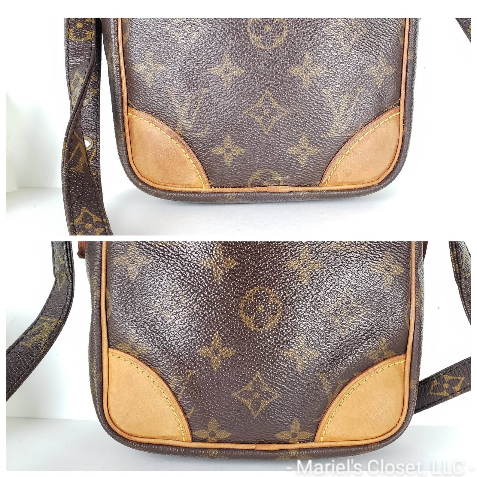 Authentic LOUIS VUITTON Danube Crossbody Shoulder strap Bags Etsy