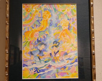 Let’s meet again (framed original artwork)