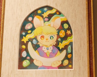 Find the Star Stone (framed original artwork)