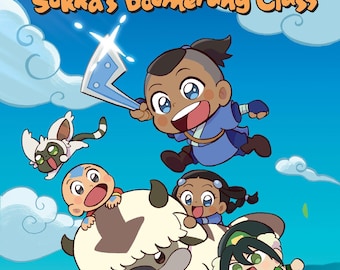 Pre-order【Sketch and signed】Avatar: the Last Airbender Chibis Volume 2 - Sokka's Boomerang Class” I will ship it on June 21st