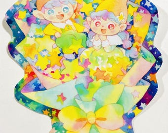 sticker-Star bouquet