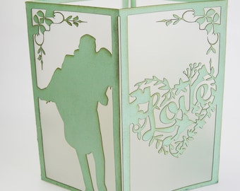 Lanternas de papel, decoração para cerimônia, castiçal, luminária de casamento, centro de mesa para casamento, faça você mesmo