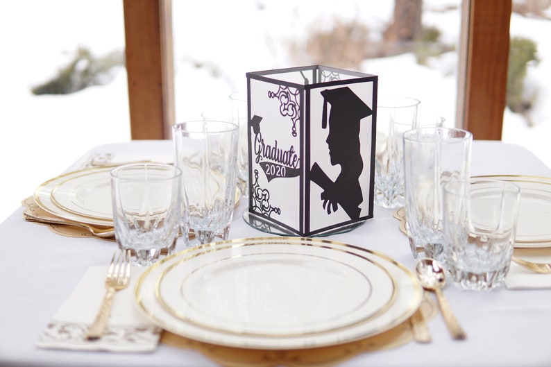 Graduation Centerpiece Paper Lanterns Graduation Party Etsy