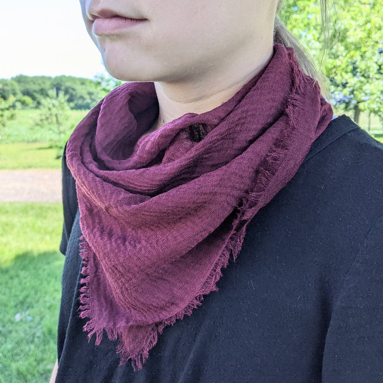 Winter! COTTON/ GAUZE Scarves! Soft 
