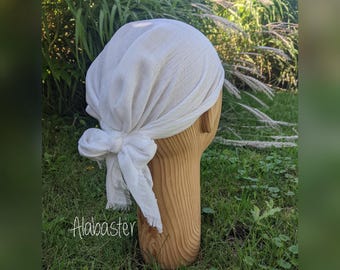 FLAXEN- 24" Bandanna Scarf!  Single Neck Scarves in Assorted Colors - Soft, Smooth & Lightweight (SQUARE Size 24")
