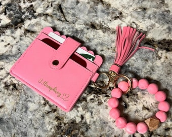 Custom womens wristlet | Silicone Wristlet | Christmas Gift | Custom Wristlet | Custom Keychain | Gift for Teacher | Wristlet | women wallet