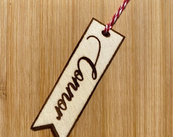 Personalized Name Tags  for Christmas Stockings