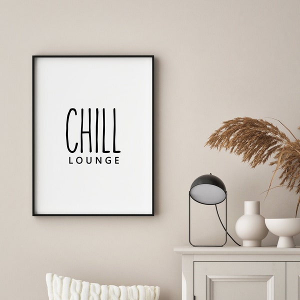 Poster: chill lounge, sw