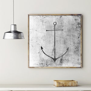 Póster: Ancla, gris