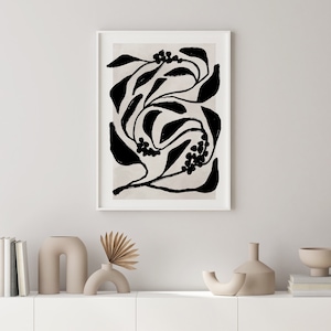 Poster / Print: abstract botanical no.4