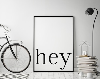 Poster - hey, sw