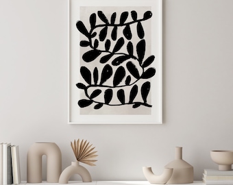 Poster / Print: abstract botanical no.5