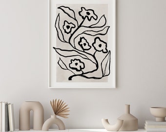 Poster / Print: abstract botanical no.3