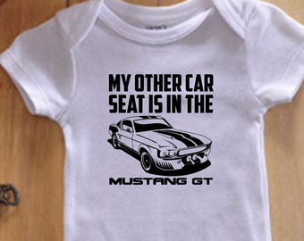 mustang onesie