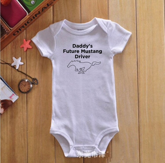 ford mustang onesie