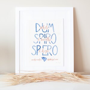 Printable South Carolina State Motto Art Print - Digital Download