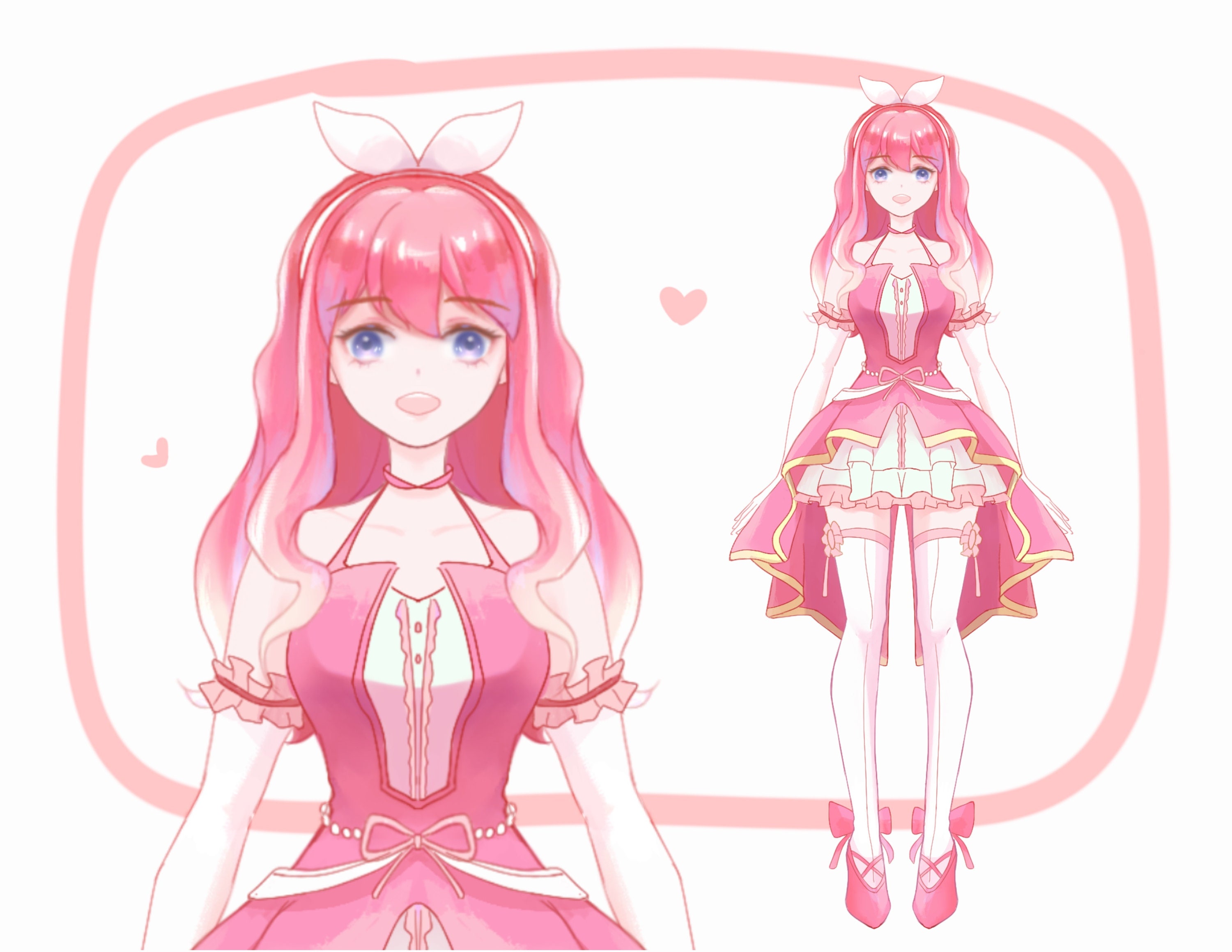 CUSTOM Vtuber Design Rigging commercial Use Etsy Singapore