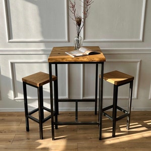 BestLoft® Bartafelsets met of zonder barkrukken Hoge tafel Bartafel Bartafel Cateringtafels Eettafel Keukeneiland