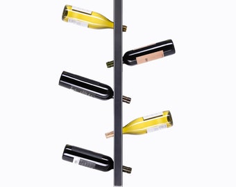 BestLoft wine rack metal wine bottles