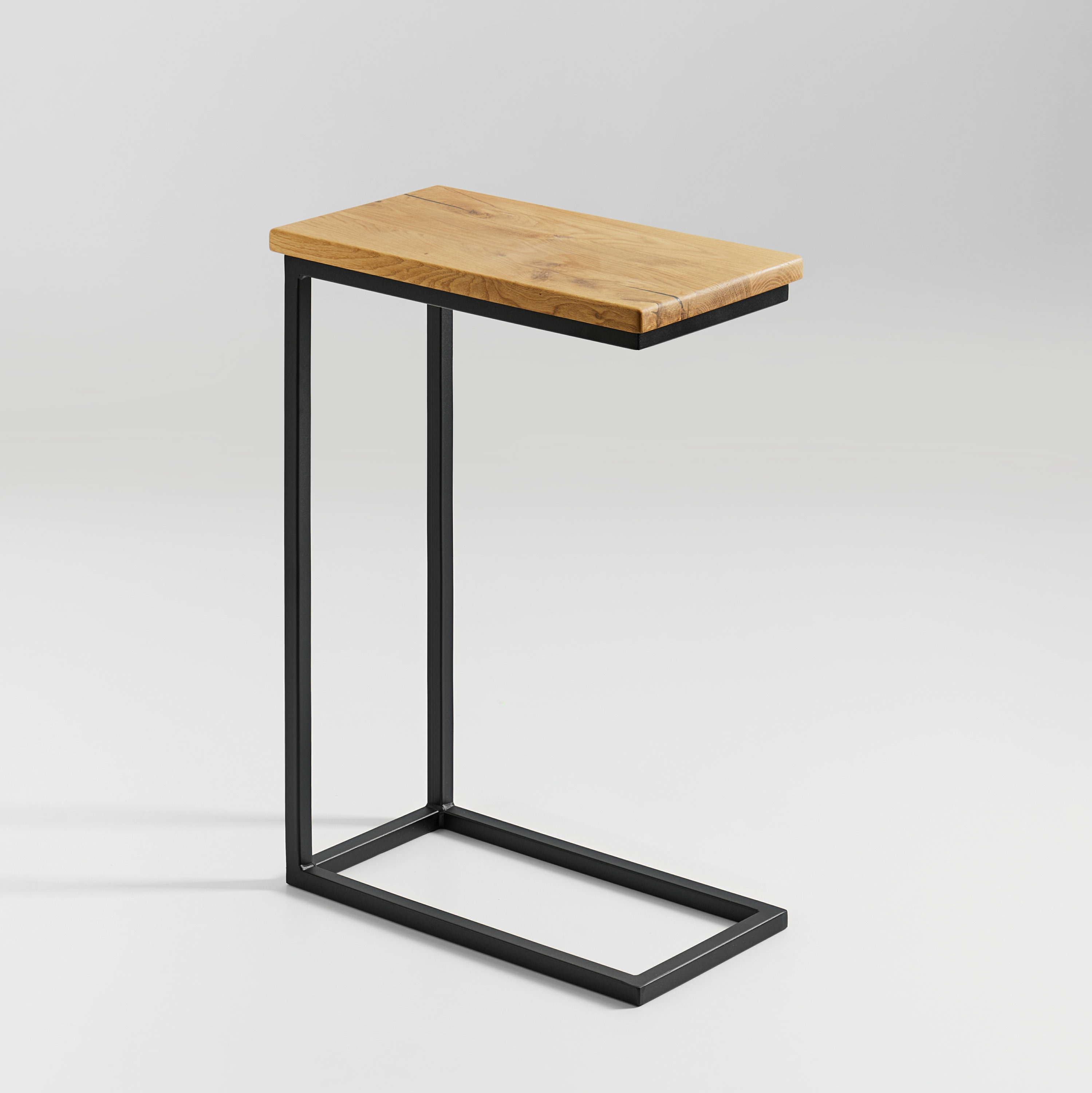 BestLoft® Beistelltische San Jose Laptoptisch rustikal Betttisch Couchtisch Holz Beistelltisch Wohnzimmertisch Massivholz Notebook table