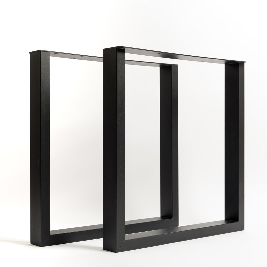 1 PAIR Black Transparent White Powder-coated Runners Table Runners in ...