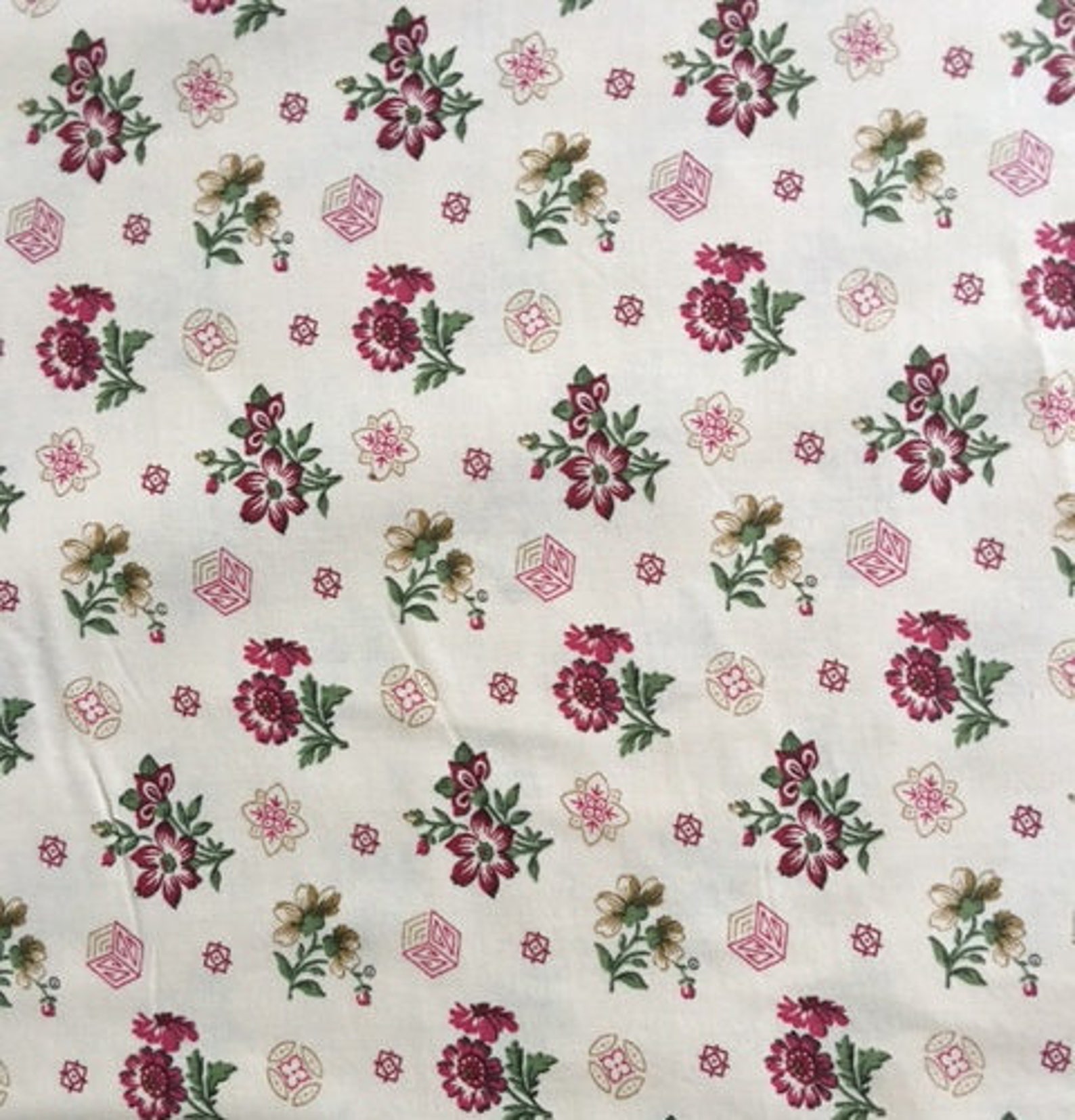 Reproduction Civil War Fabric Civil War Dress Fabric Etsy