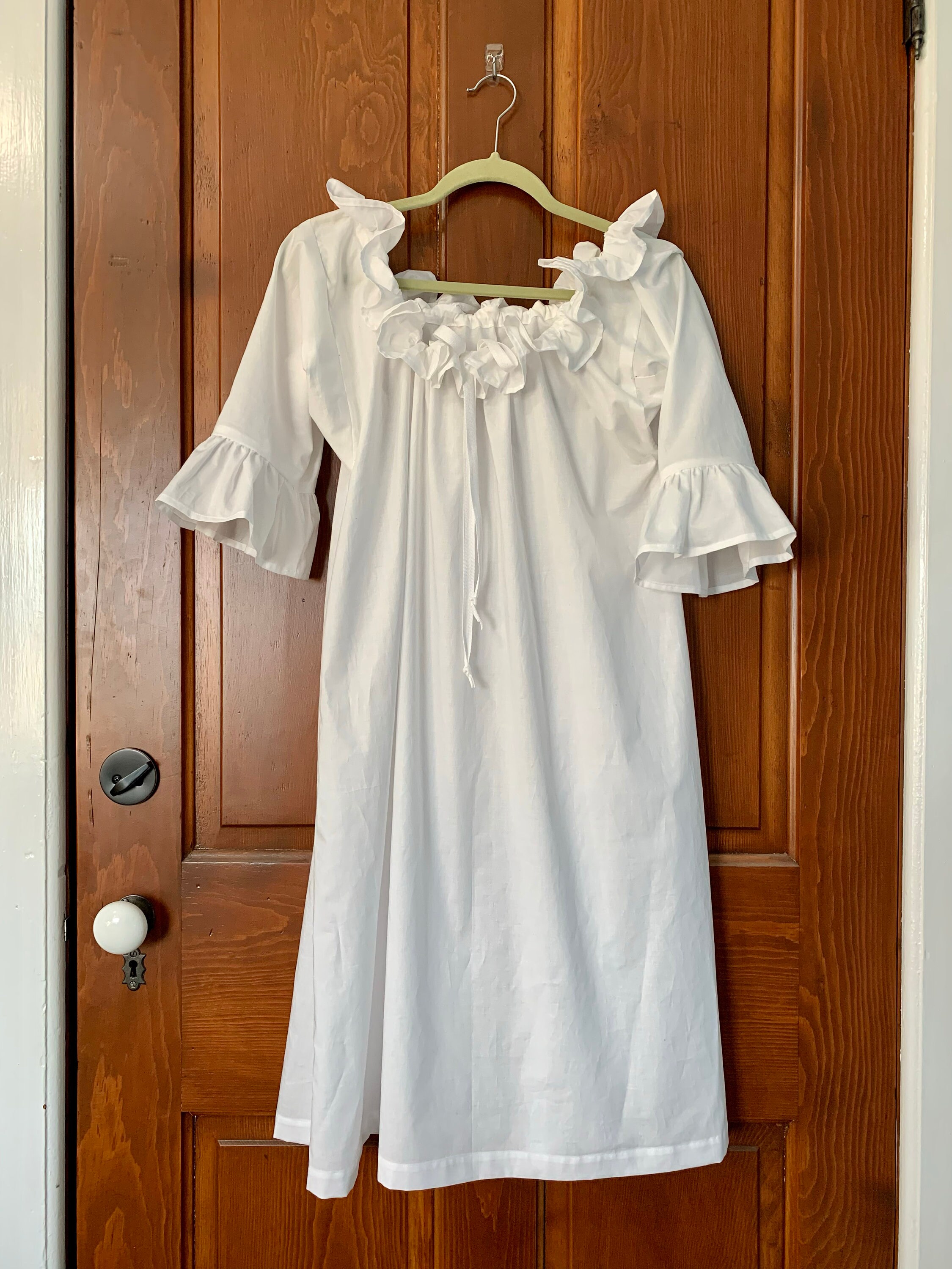 Ladies Chemise Shift 1700s 100% Cotton Batiste Handmade Undergarment ...