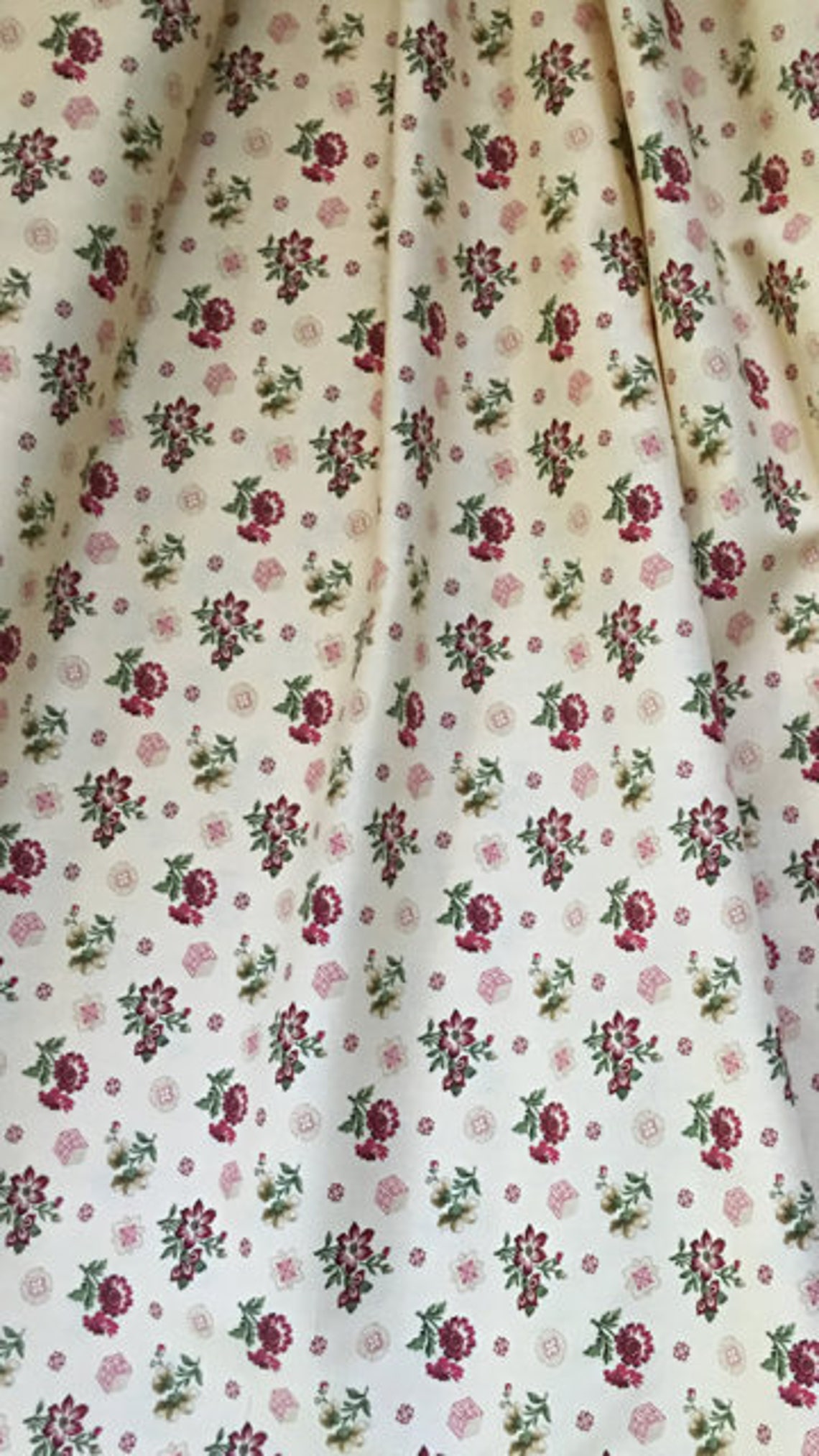 Reproduction Civil War Fabric Civil War Dress Fabric Etsy