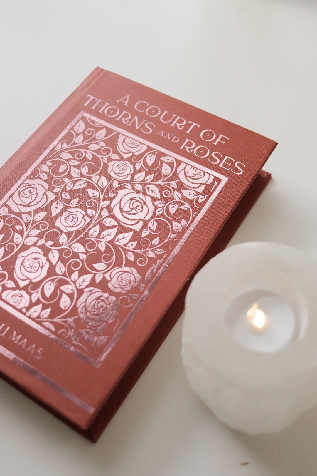A Court of Thorns and Roses Special Edition Handmade Rebound Book A Court of Thorns and Roses Special Edition Handmade Rebound Book