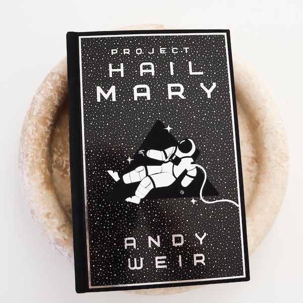 Project Hail Mary by Andy Weir | Custom Edition, Handmade, Rebound Book
