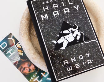 Project Hail Mary van Andy Weir | Op maat gemaakte, handgemaakte, opnieuw ingebonden boek