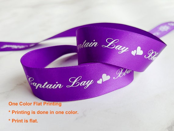 Print name best sale on ribbon