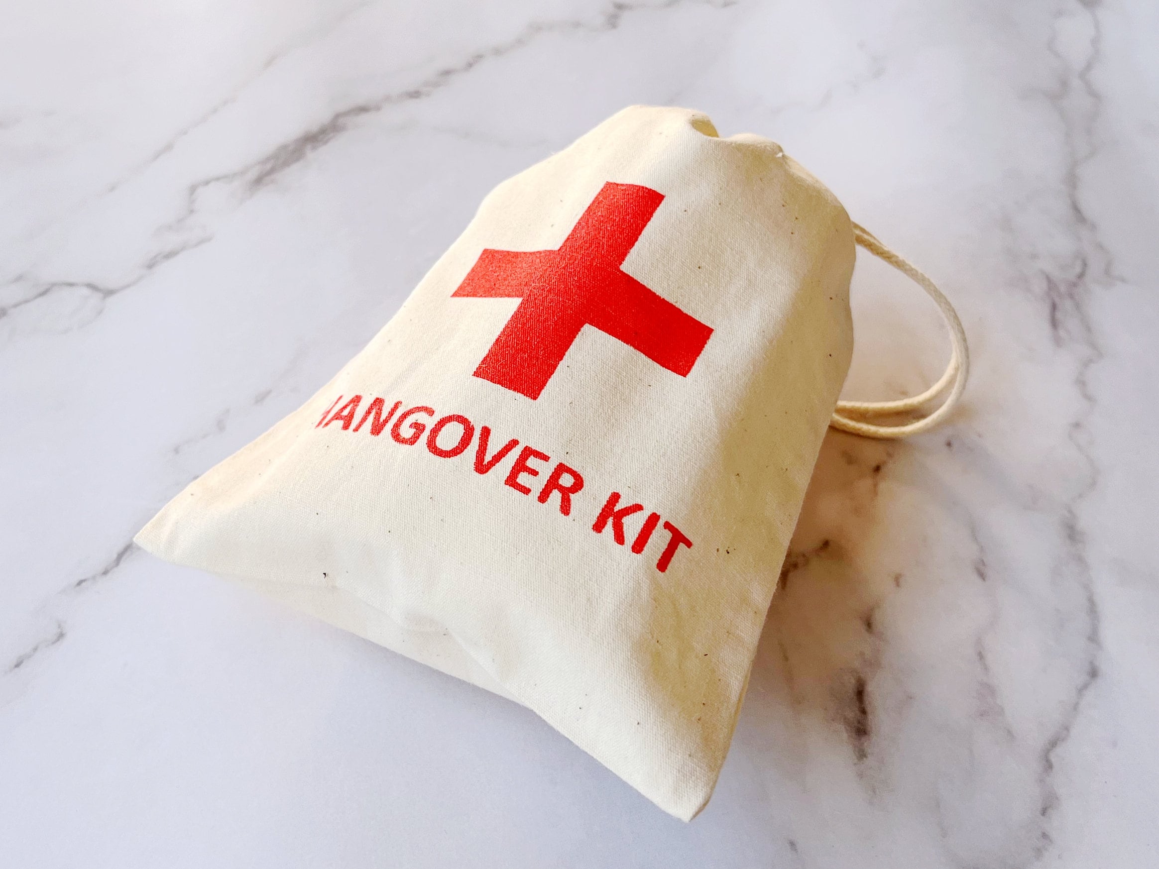 Hangover Kit Bags, Survival Kit Bags, Hangover Bags for Wedding