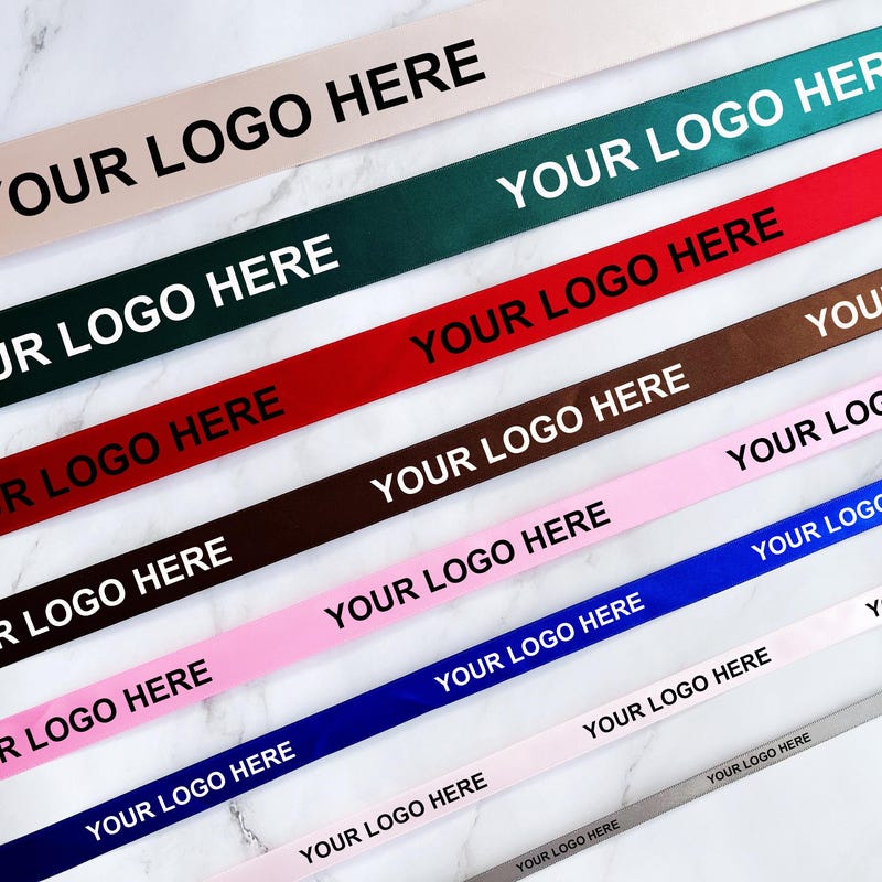 Custom Ribon For Rucking Custom Printed Ribbon With Logo - Etsy