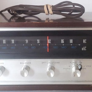 Vintage Masterwork M-4800 AM/FM Multiplex Stereo Receiver Phono Works Great