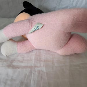 VTG Rare Walt Disney Disneyland World Pink Terry Baby Minnie Mouse Plush Lovey image 9