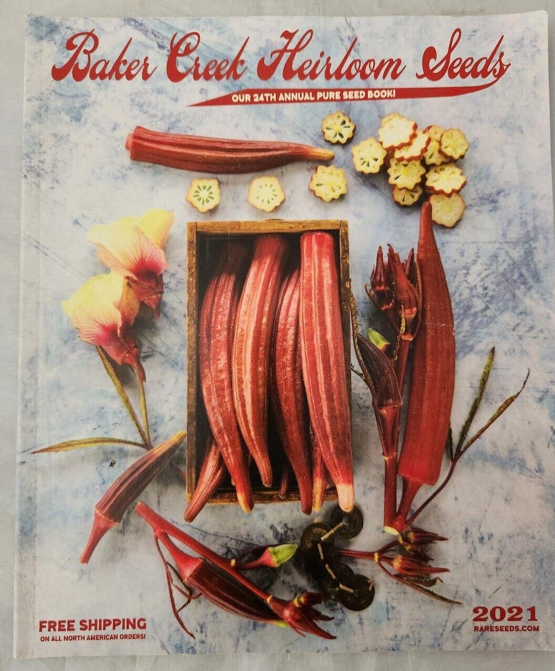 2021 Baker Creek Heirloom Rare Seeds Catalog Magazine Non GMO Organic