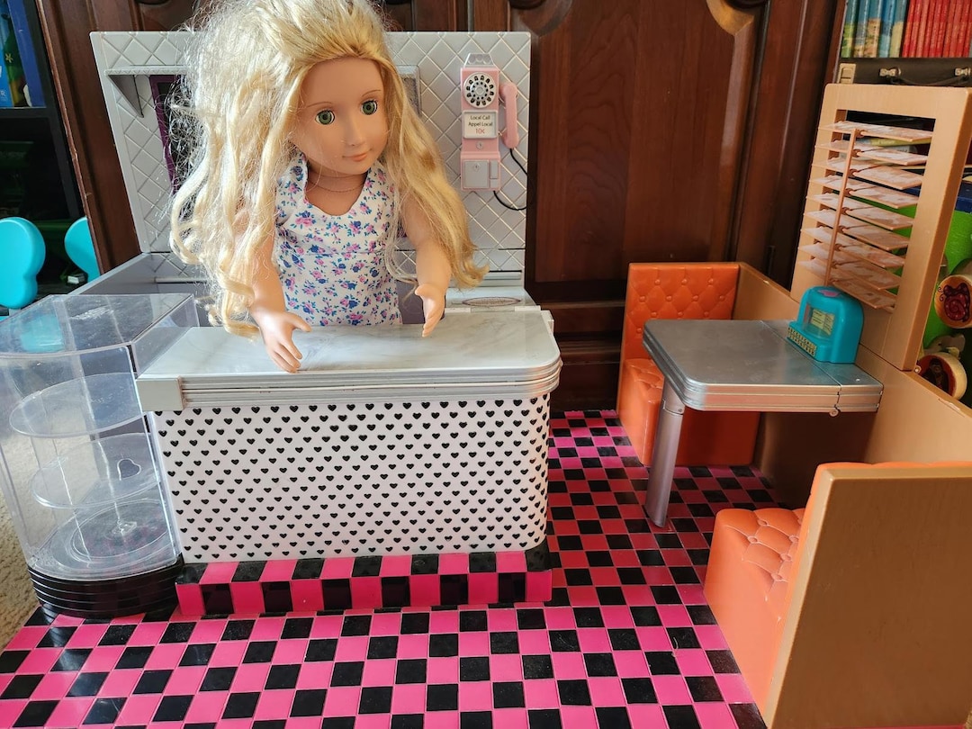 Our Generation Bite to Go Retro Diner Electronic Playset 18